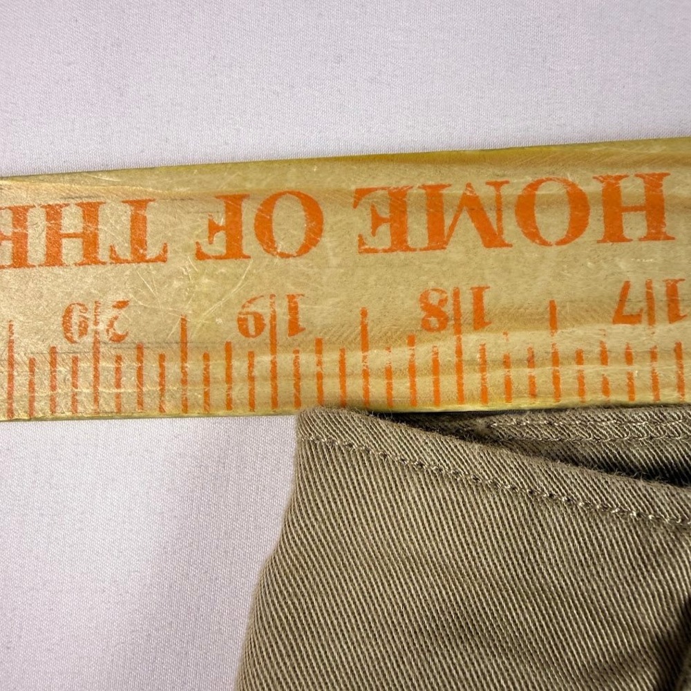 Patagonia Mens Organic Cotton Twill Chino Pants Khaki Tan Size 36 Outdoor Casual - Picture 5 of 8